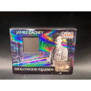 2007 Donruss Americana James Cagney Relic Swatch Silver Screen Hollywood 93/100